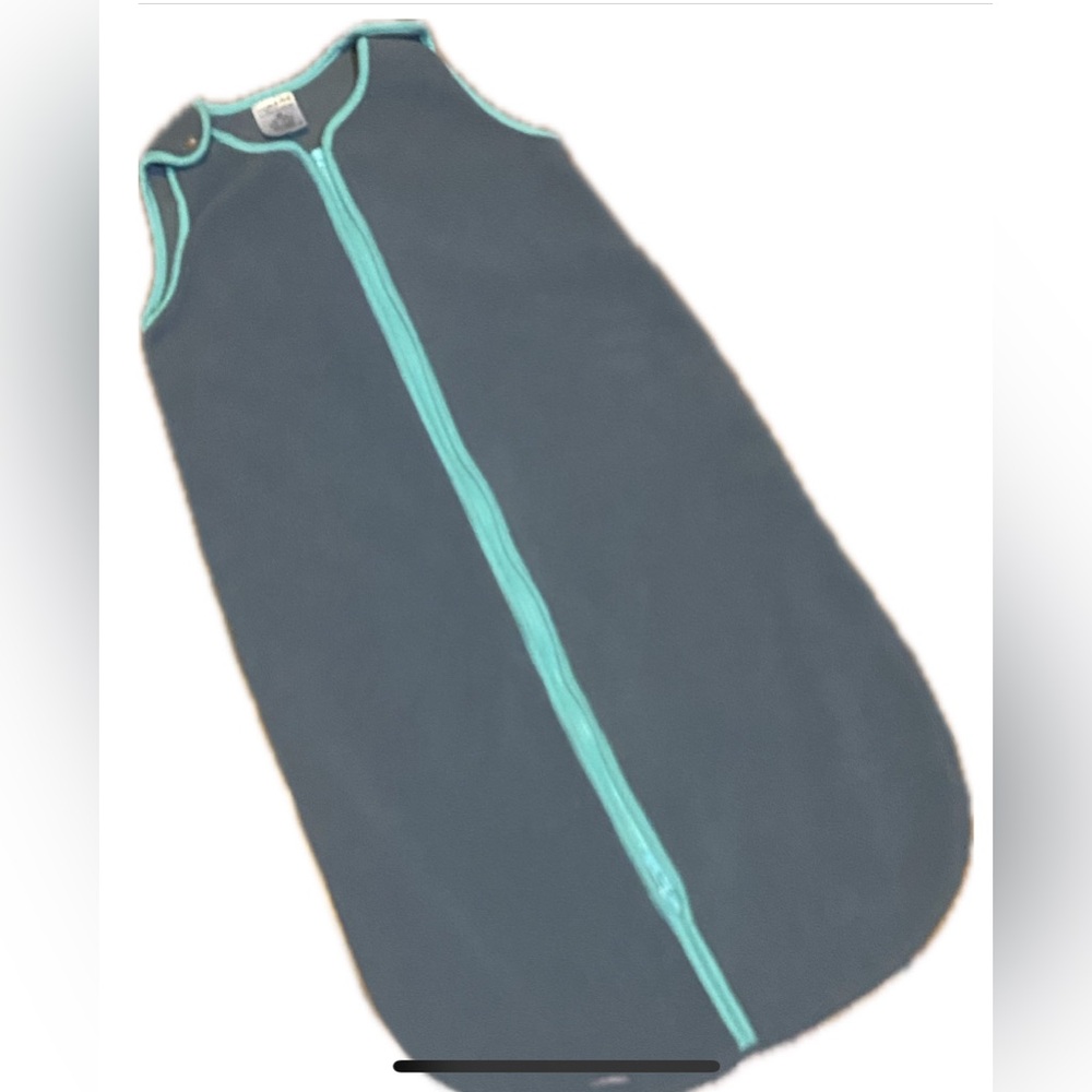 Baby Deedee Sleep Nest Fleece Sleep Sack Teal SZ. M 6-18 Months